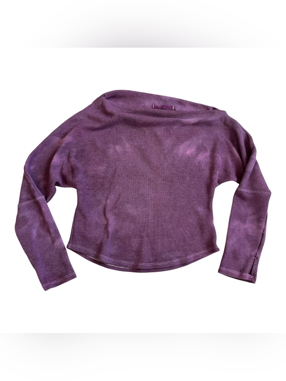Free People Long Sleeve Scoop-Neck Top -